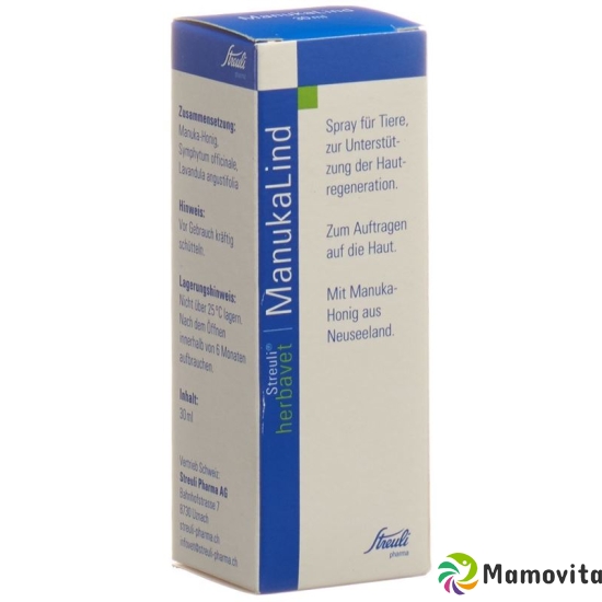 Streuli Herbavet Manukalind Spray 30ml buy online