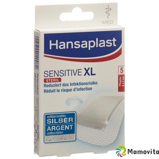 Hansaplast Med Antibact Sens Strips XL (n) 5 Stück buy online