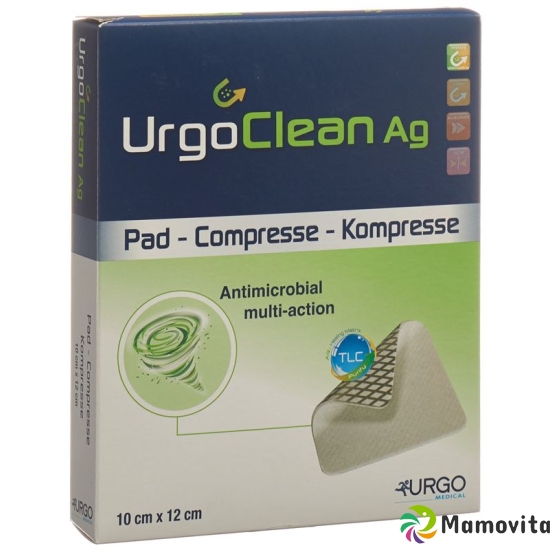 Urgoclean Ag Hydro Polyacryl 10x12cm Haft 10 Stück buy online