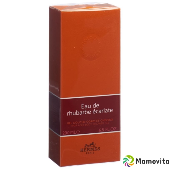 Hermes Eau Rhubarbe Ecarl Hair&body 200ml buy online