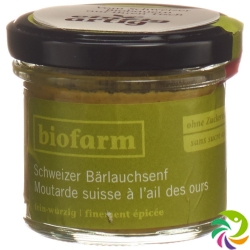 Biofarm Baerlauchsenf Knospe Ch Glas 100g