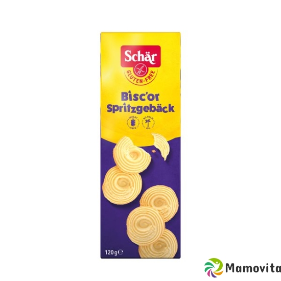 Schär Bisc' Or Spritzgebäck Glutenfrei 120g buy online