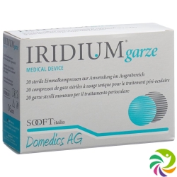 IRIDIUM Garze Einmalkompressen sterile 20 pcs