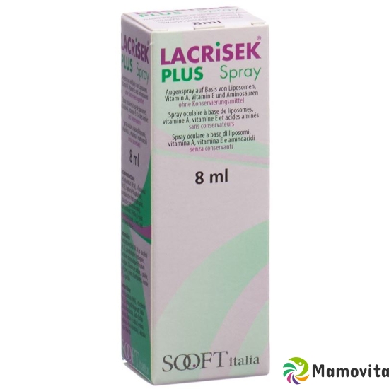 LACRISEK Plus eye spray sterile 8 ml buy online