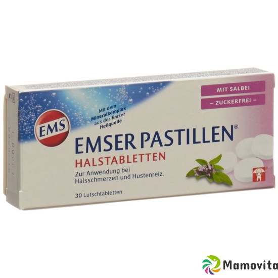 Emser sugar-free with sage 30 lozenges buy online