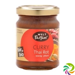 Welt Partner Currypaste Thai Rot Fairtr Bio 125g