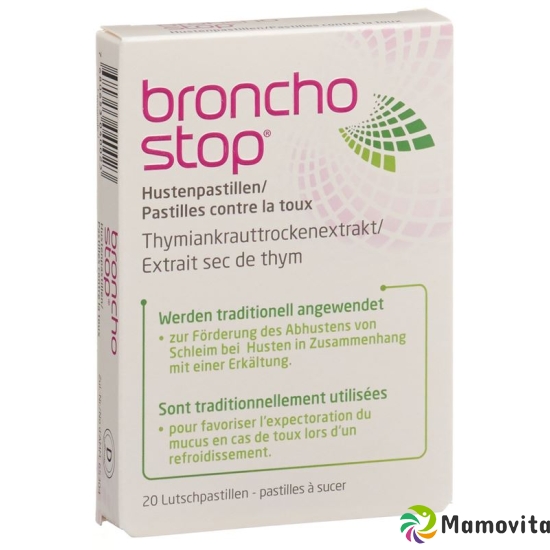 Bronchostop DUO cough drops 20 pc buy online