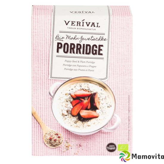 Verival Bio Mohn-Zwetschke Porridge 450g buy online