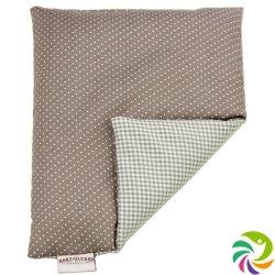 Herzzucker rapeseed heat pack 26x21cm dots beige