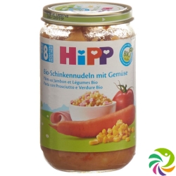 Hipp organic ham noodles with vegetables 8 months (new) 220 g