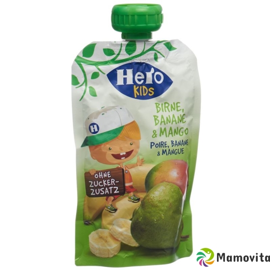 Hero Kids Smoothie pear banana Mango Btl 120 g buy online