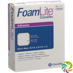 Foam Lite Convatec Silikon-Schaum 8x8cm 10 Stück