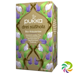 Pukka Three Licorice tea organic Btl 20 pcs