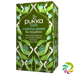 Pukka Mint Green Tea Matcha Bio Btl 20 pcs