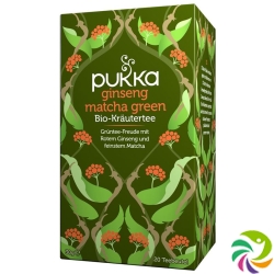 Pukka Ginseng Matcha Green Tea Organic Btl 20 pcs