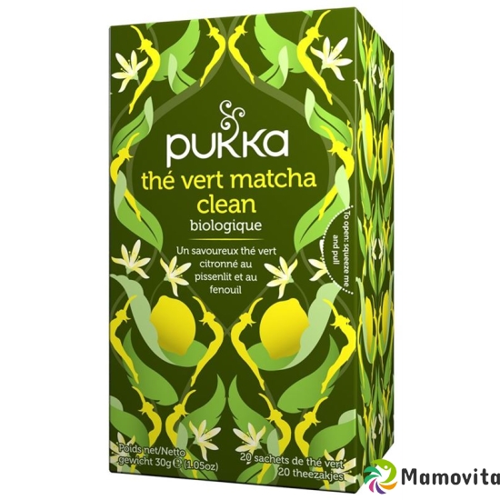 Pukka The Vert Matcha Clean The Bio Beutel 20 Stück buy online