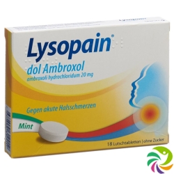 Lysopain Dol Ambroxol Mint 18 Stück