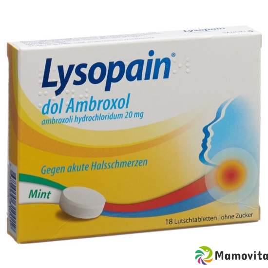 Lysopain Dol Ambroxol Mint 18 Stück buy online