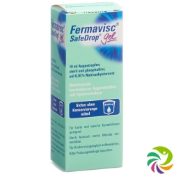 Fermavisc Safedrop Augengel 0.3% Tropfflasche 10ml