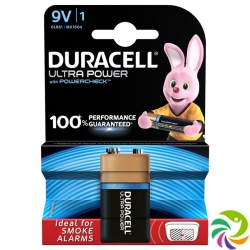 Duracell Battery Ultra Power Mx1604 9v/6lr61 K1