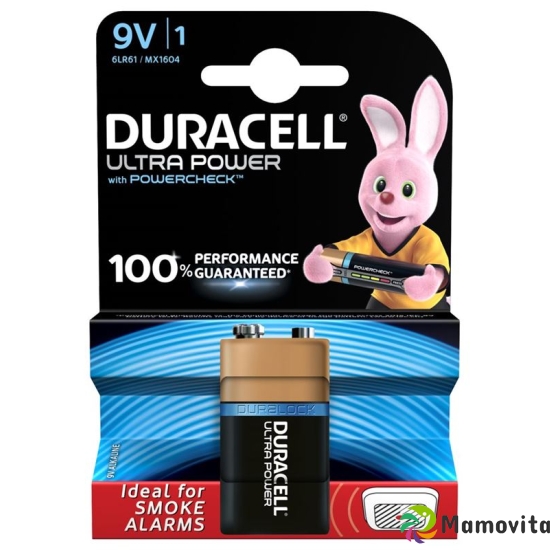 Duracell Battery Ultra Power Mx1604 9v/6lr61 K1 buy online