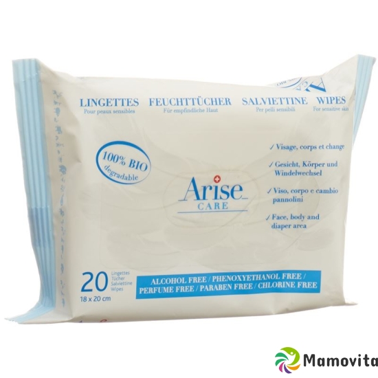 Arise Swiss Baby Care Wipes Body & Face 72 pcs buy online