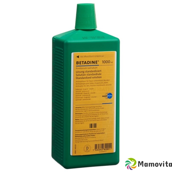 Betadine solution standardized Lös Fl 1000 ml buy online