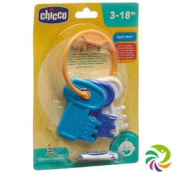 Chicco Schluesselbeissring Blue 3m+