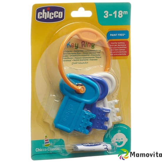 Chicco Schluesselbeissring Blue 3m+ buy online