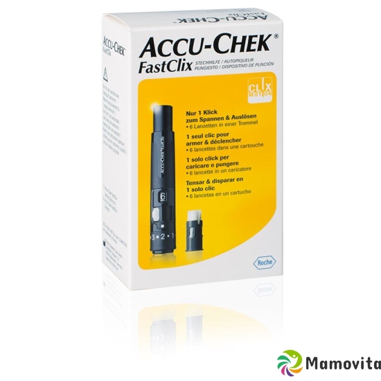 Accu-chek Fastclix Kit+6 lancets buy online