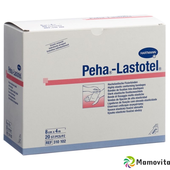 Peha-lastotel Fixierbinden 8cmx4m 20 Stück buy online