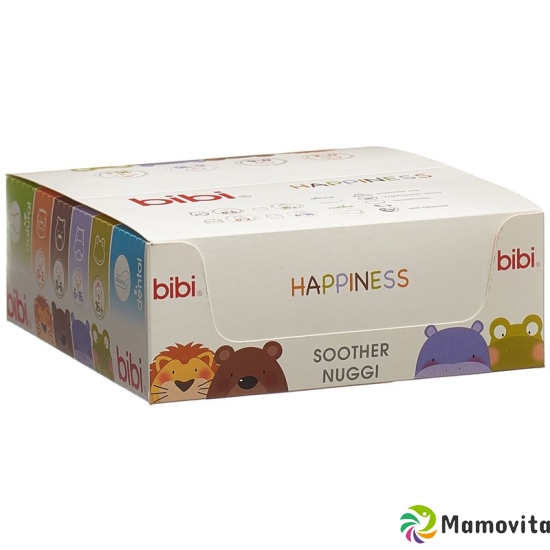 Bibi Nuggi Happiness Densil 0-6 Ring Mum/Dad 6 Stück buy online