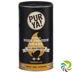 Purya! Vegan High-Protein Shake Vanilla Bio 550g