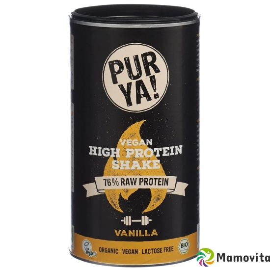 Purya! Vegan High-Protein Shake Vanilla Bio 550g buy online