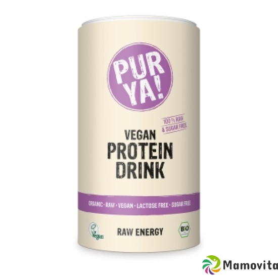 Purya! Vegan Protein Drink Raw Energy Bio 550g buy online