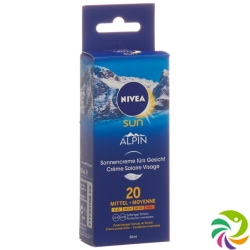 Nivea Sun Alpin Sonnencreme Gesicht LSF 20 50ml