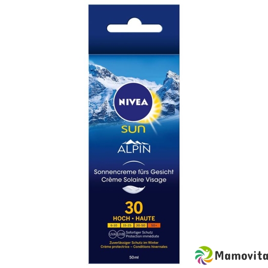 Nivea Sun Alpin Sonnencreme Gesicht LSF 30 50ml buy online