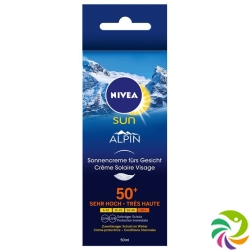 Nivea Sun Alpin Sonnencreme Gesicht LSF 50+ 50ml