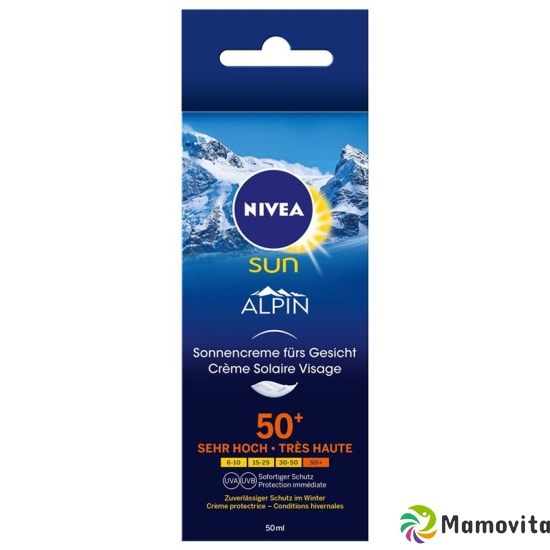 Nivea Sun Alpin Sonnencreme Gesicht LSF 50+ 50ml buy online