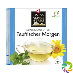 Swiss Alpine Herbs Taufr Morgen Tee Beutel 14 Stück