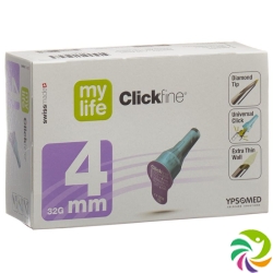 Mylife Clickfine Pen Nadeln 4mm 32g (pi) 100 Stück