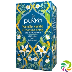 Pukka Kamille, Vanille & Manuka-Honig Tee Bio Beutel 20 Stück