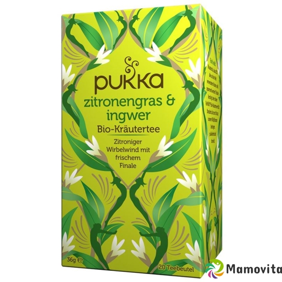 Pukka Zitronengras & Ingwer Tee Bio Beutel 20 Stück buy online