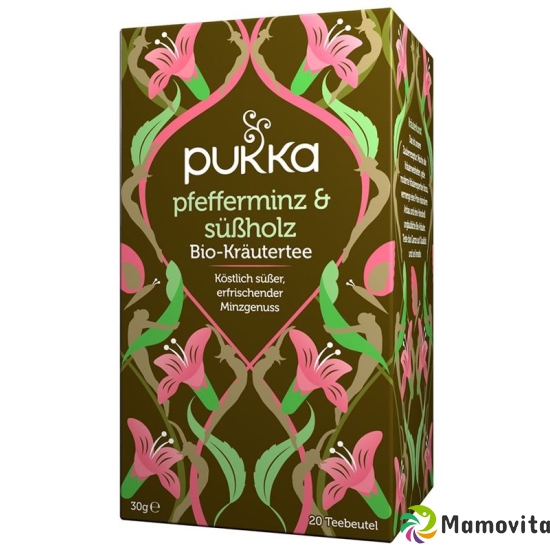 Pukka Pfefferminz & Süssholz Tee Bio Beutel 20 Stück buy online