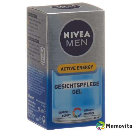 Nivea Men Active Energy Fresh Look Gesichts-Gel 50ml buy online