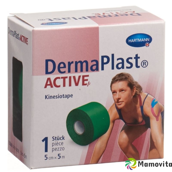 Dermaplast Active Kinesiotape 5cm x 5m Grün buy online