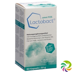 Lactobact Omni Fos Kapseln Dose 60 Stück