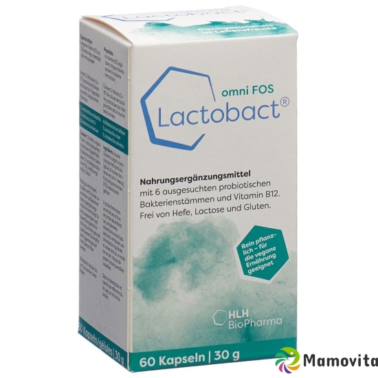 Lactobact Omni Fos Kapseln Dose 60 Stück buy online