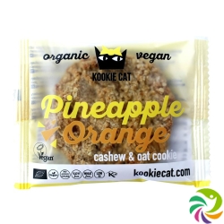 Kookie Cat Pineapple Orange Cookie 50g