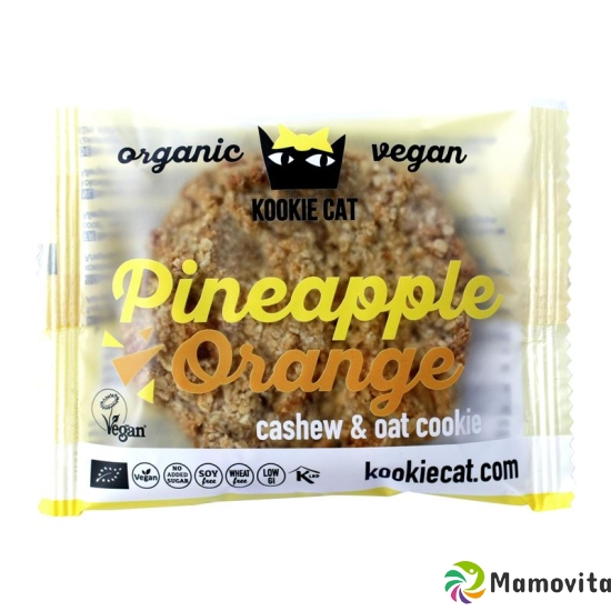 Kookie Cat Pineapple Orange Cookie 50g buy online